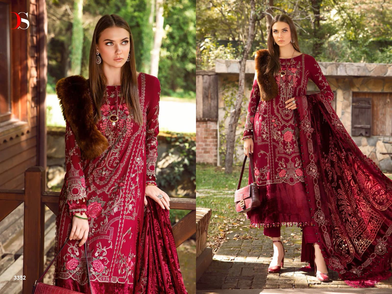 Deepsy Maria B Embroidered 24 Embroidery Pakistani Salwar Suits
